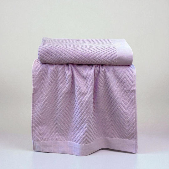 Linea Home 80x150 cm Prosoape De Baie Lila Greutate 550 gr/m²