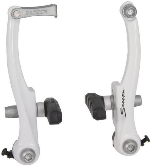 Saccon Aluminum V-Brake Caliper Fv960 110mm White Fv9681251
