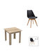 Esszimmer Manka Ι -gaston 3Stück 80x80cm