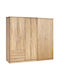 Six Door Wardrobe Blakely Sonama 201x43x181cm