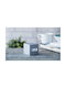 Cube Click Clock Gingko Aluminium