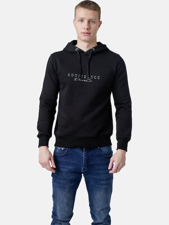 Paco & Co Sweatshirt mit Kapuze Black