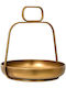 Metallic Tray Fylliana Fl620327 Gold Color 26x25x27cm