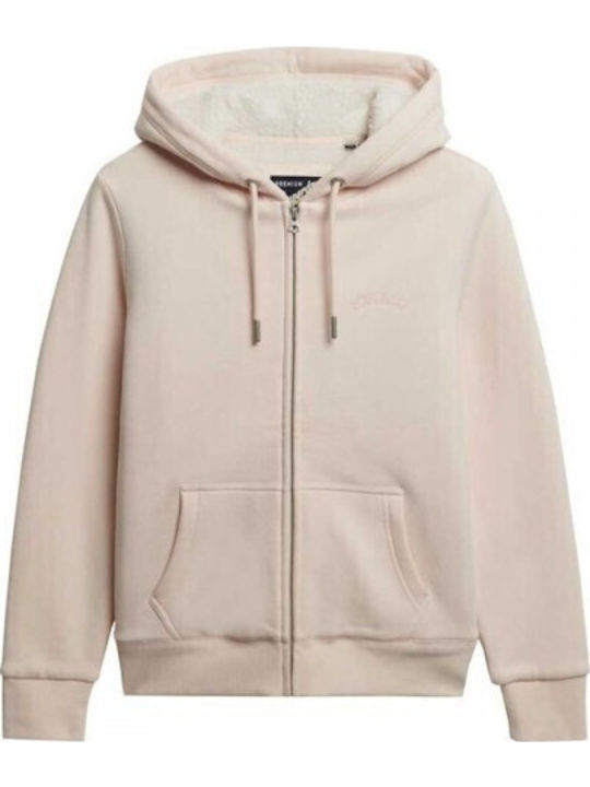 Superdry D2 Ovin Women's Sweatshirt Hooded Mauv...