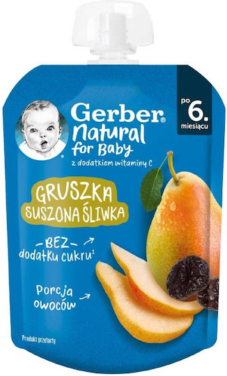 Gerber Пюре От Плодове И Зеленчуци 80гр За 6+ Месеца