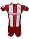 Kids Football Set Olympiacos Rodinei Red White Red 290825-25