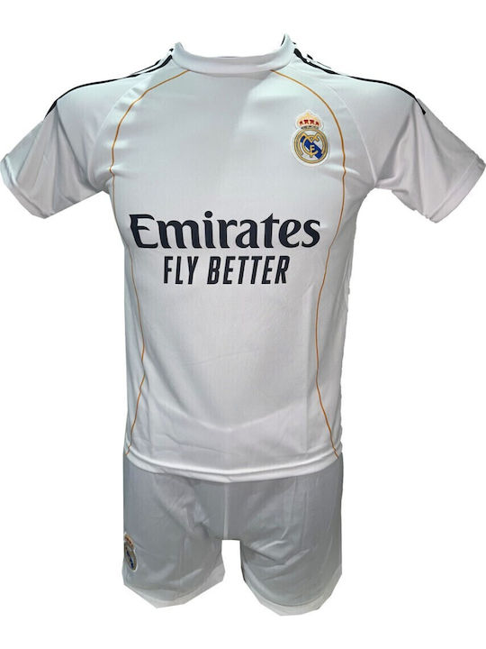 Kids Football Set Real Madrid Bellingham White White 290825-14