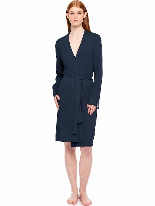 Pink Label Winter Women's Robe with Nightgown Y...