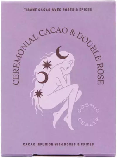 Ceai Ayurvedic de Cacao cu Trandafir Cosmic Dealer Intuition 12 Pungi