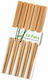Essstäbchen Bamboo 10pcs