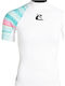 CressiSub Rashguard UPF 40 Ανδρική Κοντομάνικη Αντηλιακή Μπλούζα Λευκή