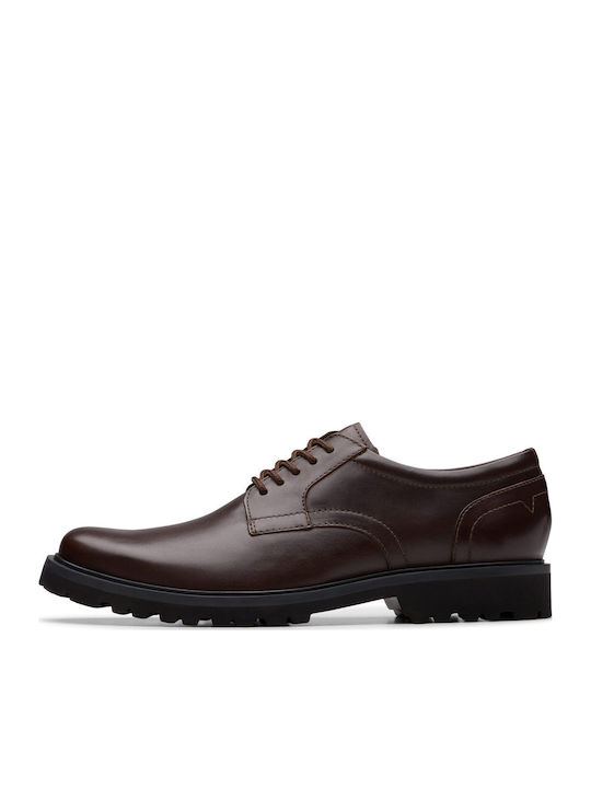 Leder Herren Freizeitschuhe Braun