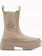 Chuck Taylor Leder Damen Chelsea Stiefeletten Beige