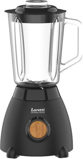 Laretti Блендер с Пластмасова Каната 1,5 л 500W Черен LR-FP7325