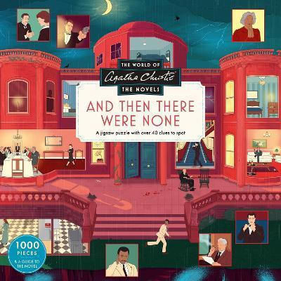 The World Of Agatha Christie And Then There Were None A 1000-piece Jigsaw Puzzle Illustrated By Ruby Ash Agatha Christie Ltd