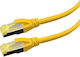 Logon S/FTP Cat.6 Cablu de rețea Ethernet 5m Galben 1buc