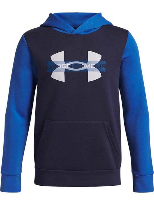 Under Armour Fleece Kids Sweatshirt with Hood a...