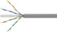 Equip U/UTP Cat.6a (Gigabit) Мрежов Кабел Ethernet Без Конектори 305м Сив