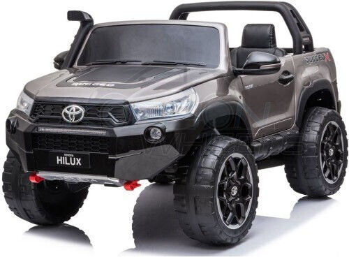 Toyota Hilux Διθέσιο με Τηλεκοντρόλ Licensed 24 Volt Γκρι