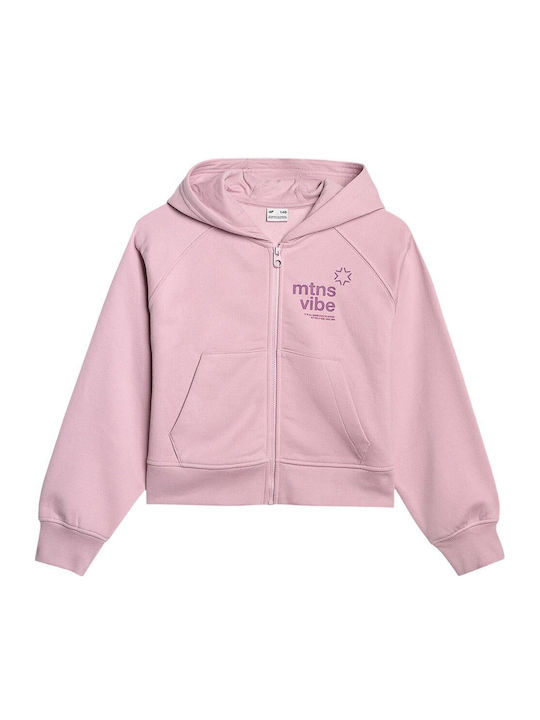 4F Kinderstrickjacke Rosa