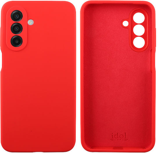 Idol 1991 Velvet Elite Back Cover Silicone / Plastic Waterproof Red (Galaxy A17)