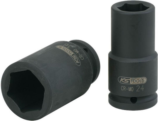 6-Point Long Power Socket 32mm 3/4 Ks