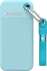 Verbatim Pocket USB-A 3.2 Външен SSD 1TB M.2 Po...