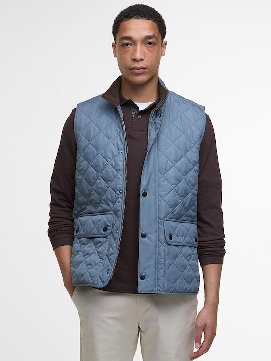 Barbour Lowerdale Αμάνικο Μπουφάν Light Blue