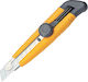 KDS Cuțit pliant Twist cu Plastic Corp și Lățime Lamă 18mm Yellow