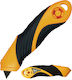 Kds Sa-11b Safety Master Yellow Utility Knife 2x Black Trapezoid Blades