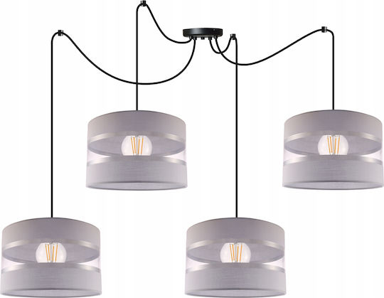 Light Home Πολύφωτο Παιδικό Φωτιστικό Κρεμαστό από Μέταλλο με Υποδοχή E27 Λευκό