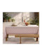 Nef-Nef Homeware Tablecloth Orphea Beige 140x180cm