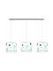 Light Home Kronleuchter Kinderdeckenleuchte Deckenleuchte 60W mit Fassung E27 Weiß