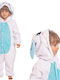 Kinder Einteiliger Schlafanzug Blue