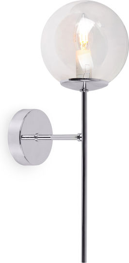 Light Home Leuchte Wand mit Fassung E14 Transparent