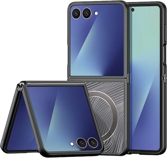 Dux Ducis Aimo Series Umschlag Rückseite Schwarz (Galaxy Z Flip7)
