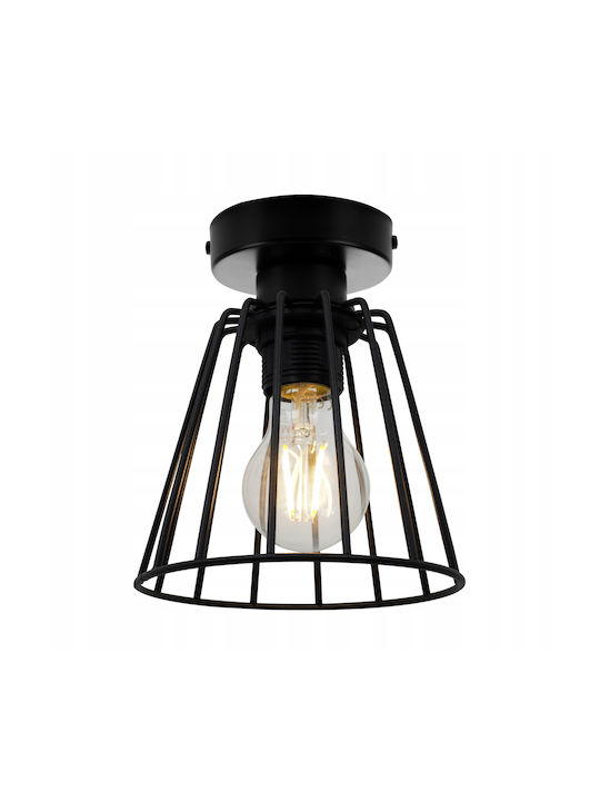 Light Home Plafonieră de Tavan Neagră