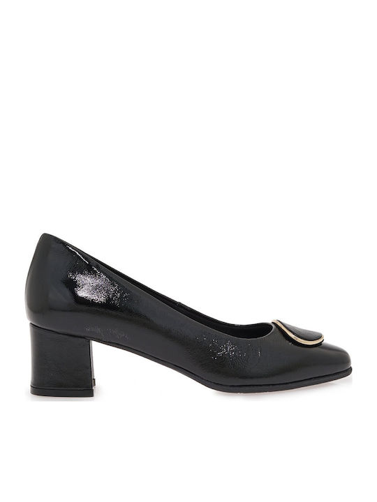 Pumps mit mittelhohem Absatz Schwarz