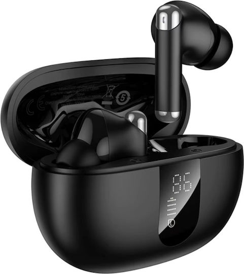 Hoco EQ26 In-ear Bluetooth Handsfree Earphones with Charging Case Black
