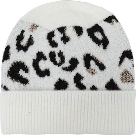 Beanie Unisex Beanie Gestrickt in Weiß Farbe