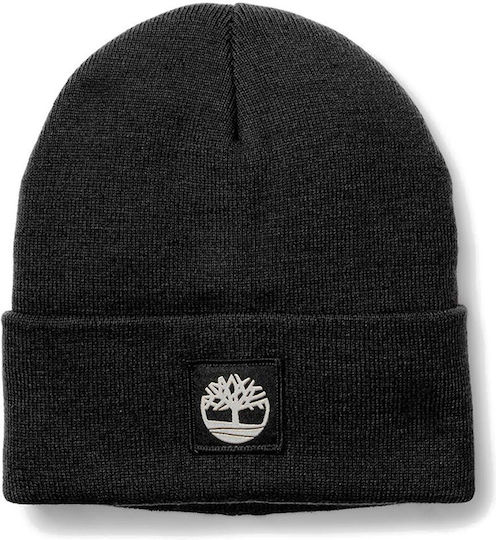 Tonal Beanie Beanie Knitted in Black color