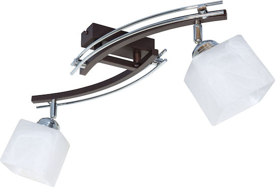 Light Home Πλαφονιέρα Οροφής Λευκή