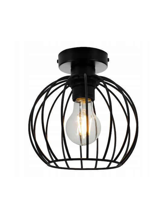 Light Home Plafonieră de Tavan Neagră