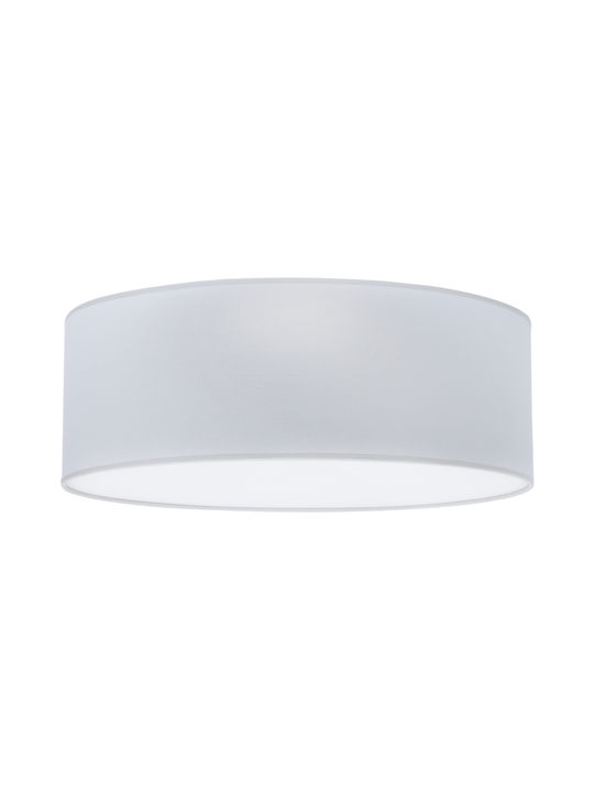 Light Home Plafonieră de Tavan Gri cu Soclu E27