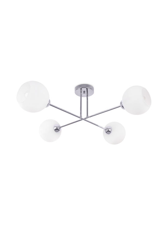 Light Home Ceiling Mount Light White with Socke...