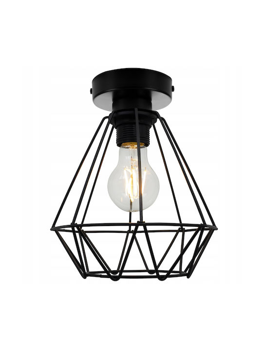 Light Home Plafonieră de Tavan Neagră