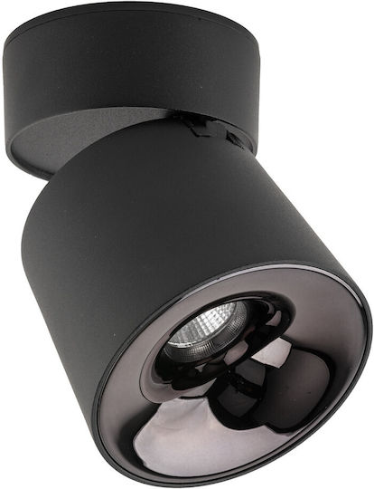 TK Lighting LED Ρυθμιζόμενο Λευκό Σποτ σε Μαύρο Χρώμα