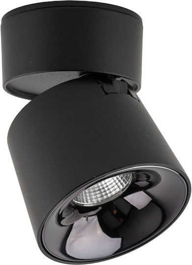 TK Lighting LED Ρυθμιζόμενο Λευκό Σποτ σε Μαύρο Χρώμα