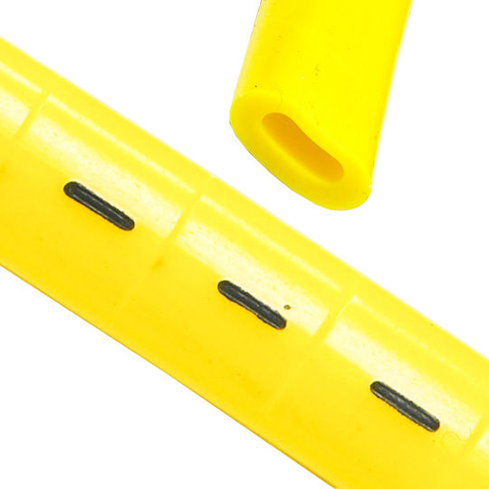 Cable Marker Oz-0 Yellow 100pcs