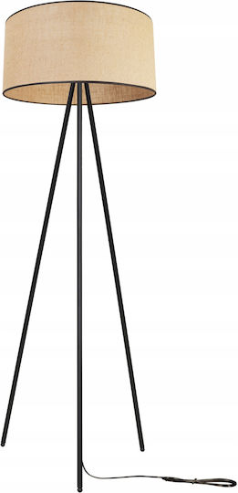 Light Home Lampa de podea Î150cm. cu Soclu pentru Bec E27 Alb